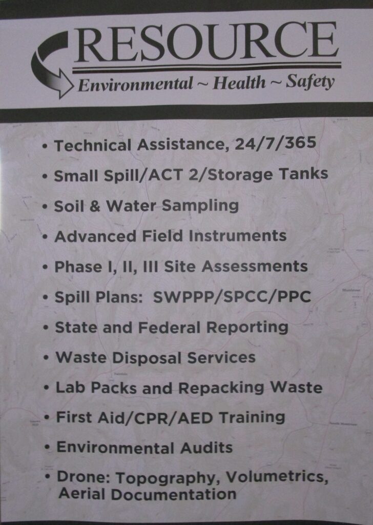 Resource Environmental Management flyer