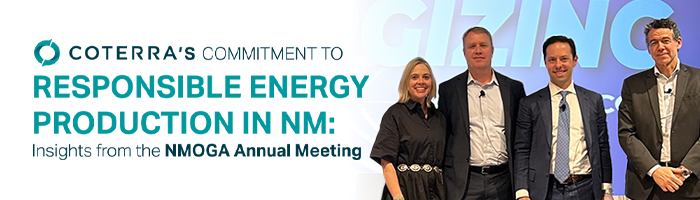 Coterra Energy’s Commitment to Responsible Energy Production in New Mexico: Insights from the NMOGA Annual Meeting